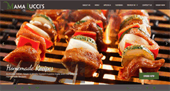 Desktop Screenshot of mamaluccis.com